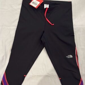The North Face Women Black and Red Leggings